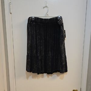 Torrid 2x Super Soft Black A-Line Skirt W/ Pockets